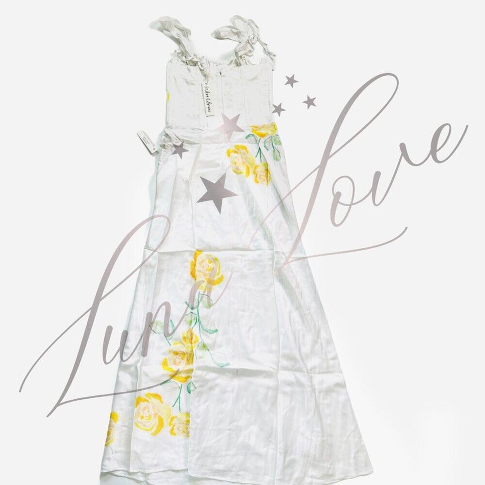 FOR LOVE & LEMONS Millie Maxi Dress (size XS) NWT - Picture 9 of 14